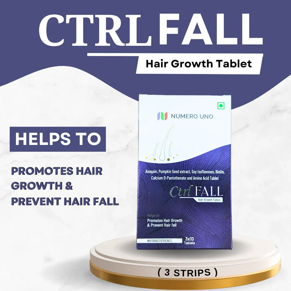 CTRL FALL Tablets | Hair Fall Control, Hair Growth Support & Root Strength Formula