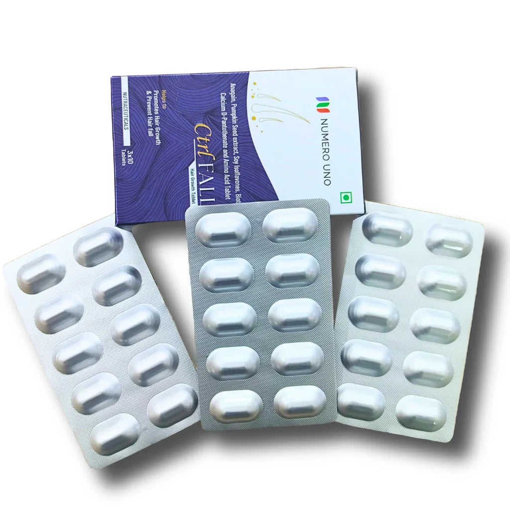 CTRL FALL Tablets | Hair Fall Control, Hair Growth Support & Root Strength Formula