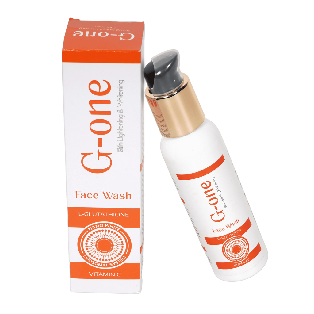 G-ONE Face Wash | Glutathione + Kojic Acid Brightening Cleanser for Pigmentation & Dark Spots