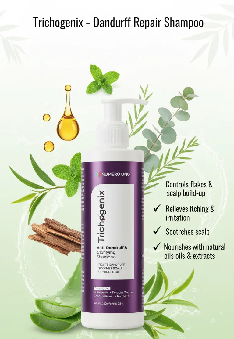 Trichogenix Dandruff Repair Shampoo | Anti-Dandruff, Itch Relief & Scalp Treatment