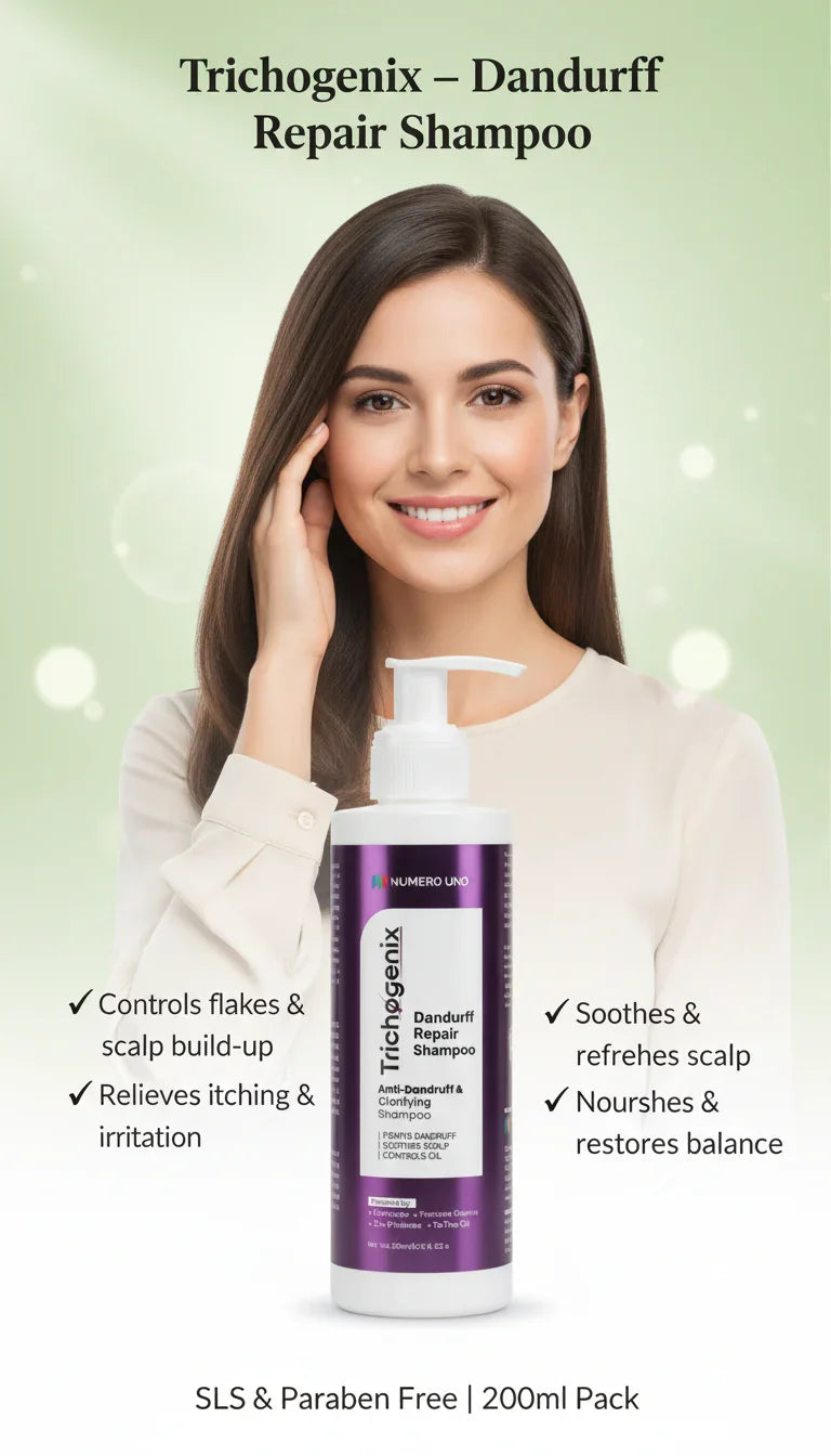 Trichogenix Dandruff Repair Shampoo | Anti-Dandruff, Itch Relief & Scalp Treatment