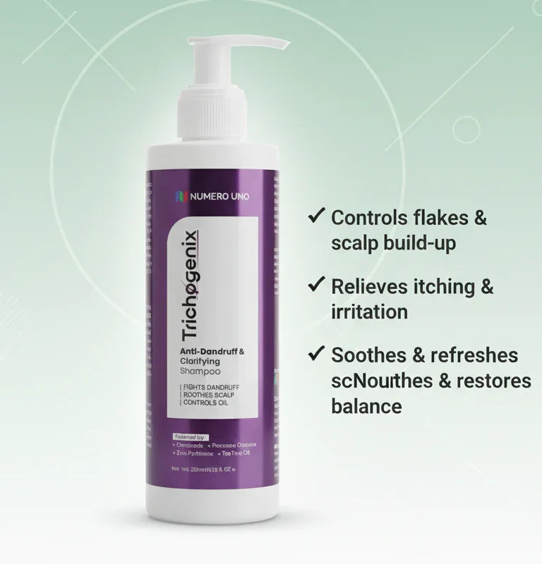 Trichogenix Dandruff Repair Shampoo | Anti-Dandruff, Itch Relief & Scalp Treatment