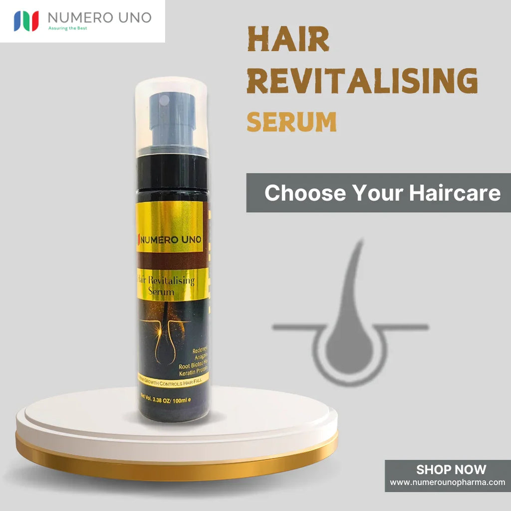 Numero Uno Hair Revitalising Serum | Hair Growth, Density Boost & Root Strengthening