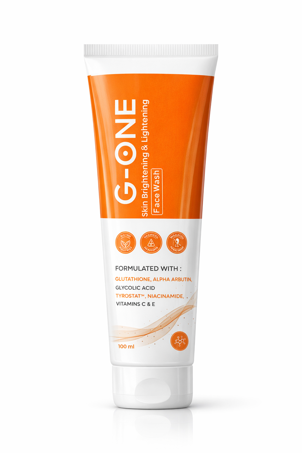 G-ONE Skin Brightening Face Wash product on white background